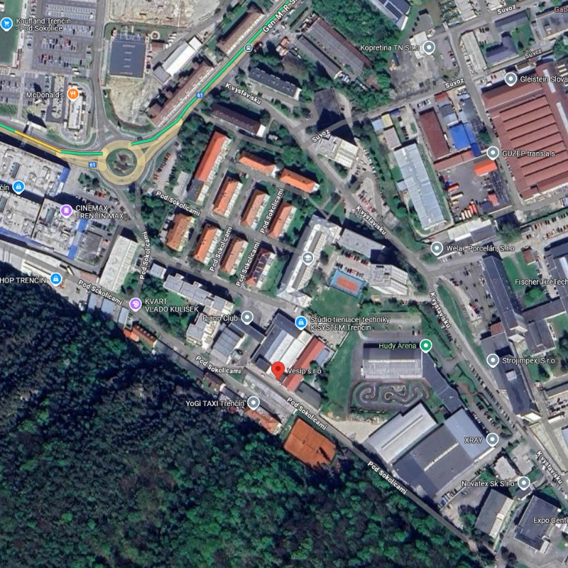 VESIP na Google Maps